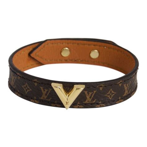 louis vuitton armbandje leer